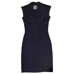 Herve leger mid length dress